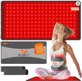 Red Light Therapy for Body, 10000mAh Large Cordless Portable Light Therapy Pad, 660&850nm Infrared Light Therapy for Back Waist Shoulder Knee Joint, Home Outdoor Using, Gifts for Women Men (24.5"x13")