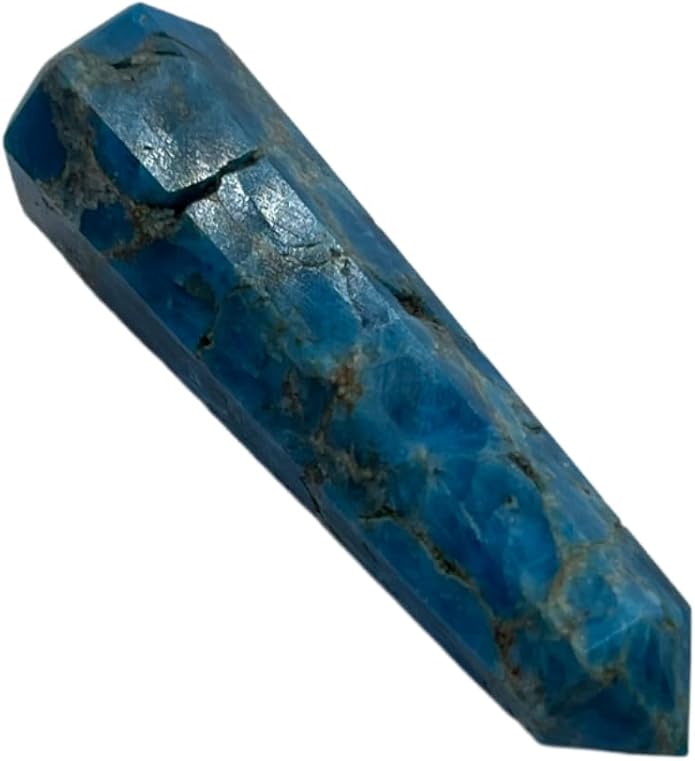 WholesaleGemShop 3 Inch Gemstones Obelisk Tower Jumbo Facet Aura Rock Crystal Natural Polished Earth Wand Spirit
