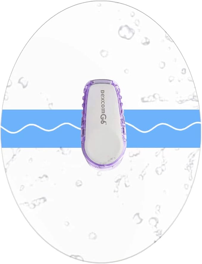 20 Pack Dexcom G6 Adhesive Patches,Waterproof & Transparent Dexcom G6 Overpatch for 10 Days Long Stay Fixation Monitor Protection，Easy to Use Pre-Cut Adhesive Tape