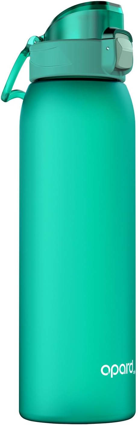 Opard 30oz/32oz Sports Water Bottle with Leak Proof Flip Top Lid BPA Free Tritan Reusable Plastic for Gym and Outdoor, Travel Water Bottle