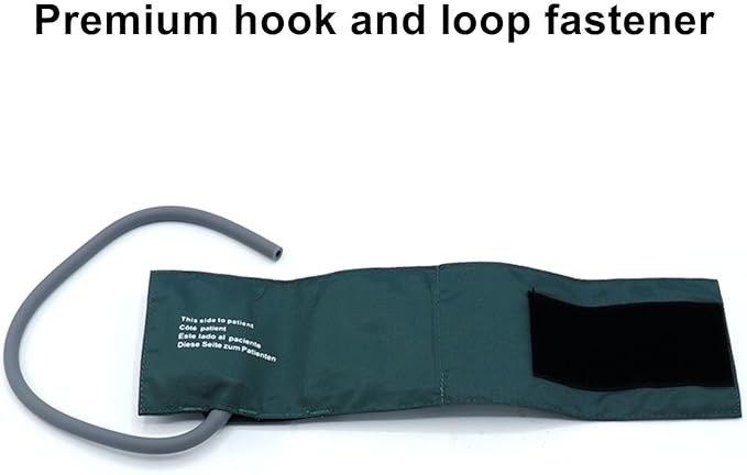 Universal NIBP Cuff with BP12 Connector for Infant, 10-19 cm Reusable Single Tube Nylon Replacement BP Cuff with Inner Airbag for Blood Pressure Monitor Machine