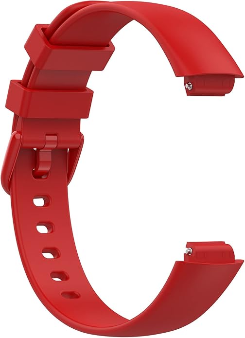 Sporty Wristbands Compatible with Fitbit Inspire 3 Health Tracker Replacement Accessories Soft Silicone Watch Bands for Inspire3 Fitness Tracker S/L