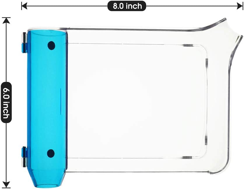 Medarchitect Right Hand Pill Counting Tray with Spatula (Clear - L Shape)