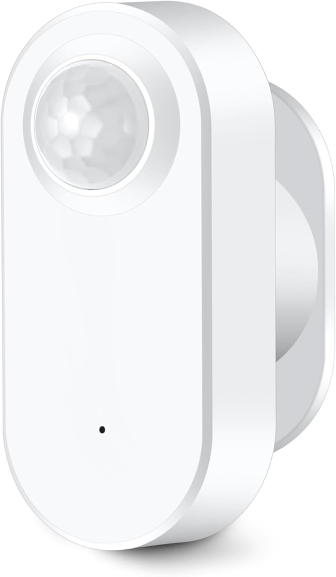 Haozee Smart Motion Sensor, Zigbee PIR Motion Sensor with Illumination, High Sensitivity, Real-time Detection, Zigbee Hub Required, Supports Home Assistant, Smartthings,Hubitat