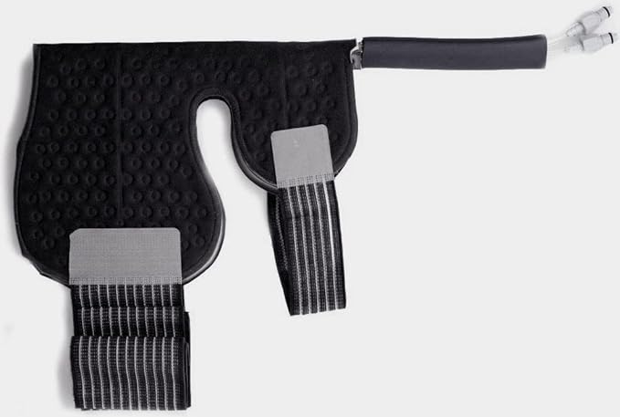 Cold Water Therapy Shoulder Pad for Cryotherapy Unit - Pad Only for Circulating Ice Machine for Surgery, Rotator Cuff [Color: Black]