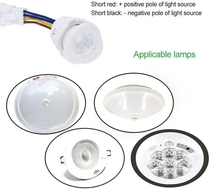 5/10Pcs PIR Infrared Motion Sensor Detector Smart Switch 110V Light Switch Auto (10pcs)