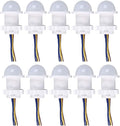 5/10Pcs PIR Infrared Motion Sensor Detector Smart Switch 110V Light Switch Auto (10pcs)