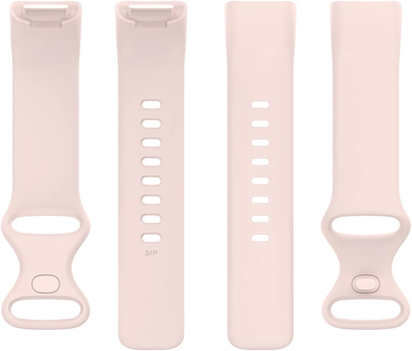 Compatible with Fitbit Charge 6 Bands, Replacement Soft Silicone Watch Straps Soft Wristband for Fibit Charge 5/Charge 6 Fitness Tracker Women&Men (Small)