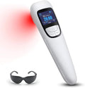 Red Light Therapy Device for Shoulder Back Knee Joint Muscle Pain Relief, 13pcs x 650nm + 3pcs x 808nm, 4 Power + 4 Timer, Handheld Cold Laser Therapy Device for Dogs Pet Horse