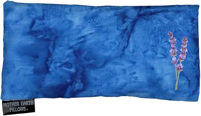 Mother Earth Pillows Therapeutic Eye Pillow (Blue Print - Soothe Herbal Blend)
