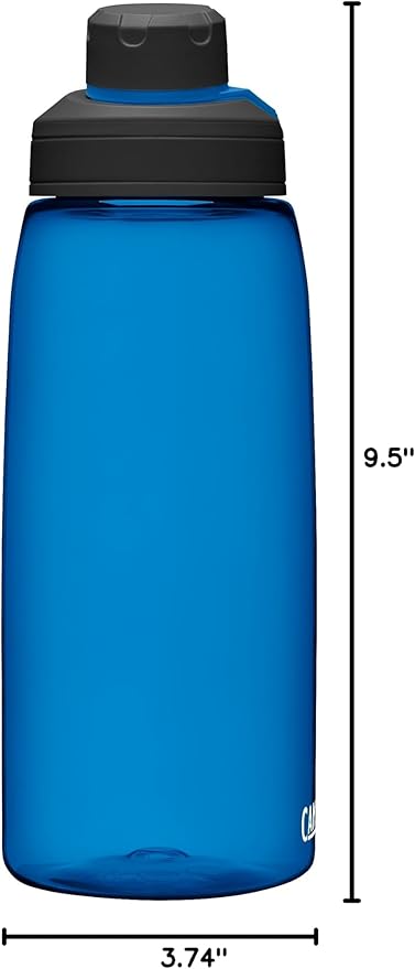 CamelBak Chute Mag BPA Free Water Bottle with Tritan Renew - Magnetic Cap Stows While Drinking, 32oz, Oxford