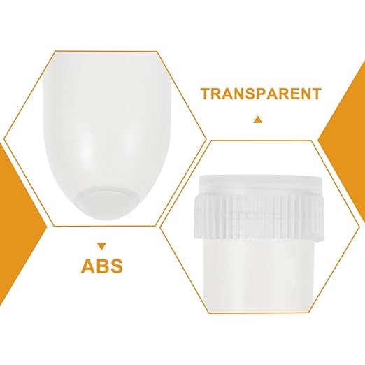 Mini Capsule Container Clear Single Capsule Shell Portable Pill Organizer Compact Medicine Holder for Travel Daily Use