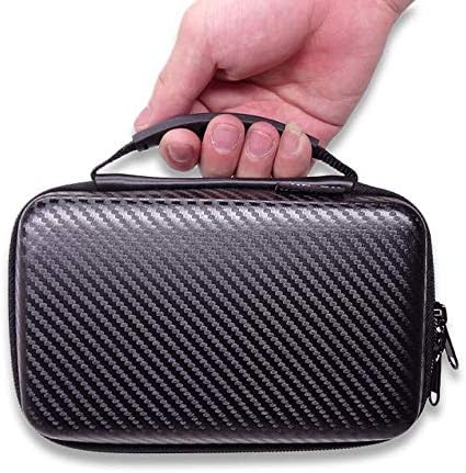 Hard Shell Diabetic Supplies Travel Case Diabetes Testing Kit Organizer Bag for Blood Sugar Test Strips, Glucose Meter, Lancets, Lancing Device, Medication, Pills, Insulin Syringes,Pens, Needles (Red)