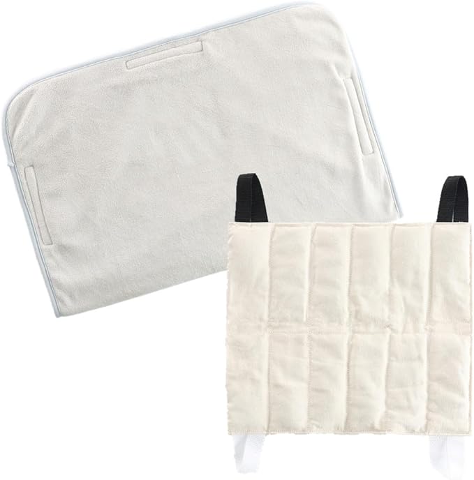 UNI-GO Moist Heat Pack, Relieve Body Fatigue, Pain, Backache, Arthritis, Joint Stiffness, Sprains, Bruises, General Soreness and Spasms. (Standard-10 x12 Set with Terry Cover)