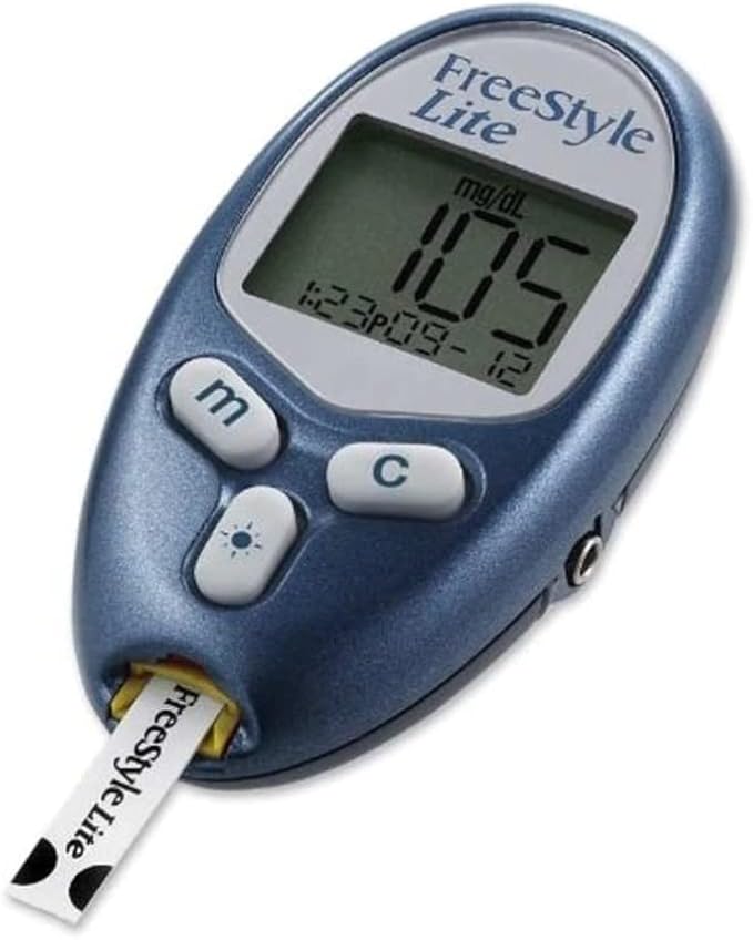 Abbott Freestyle Lite Blood Glucose Meter with Case