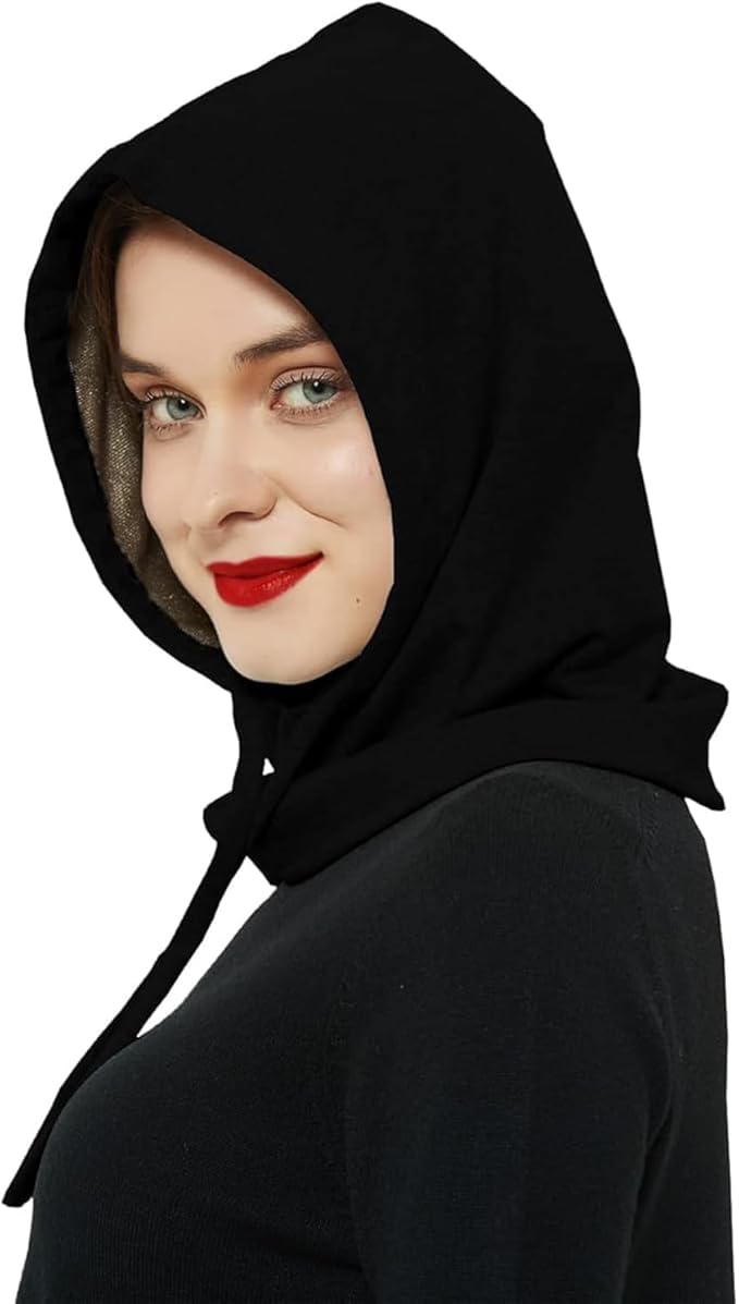 Faraday Protection Hat, RF Shielding Hat for WiFi Protection, Covering Neck, Head, Black