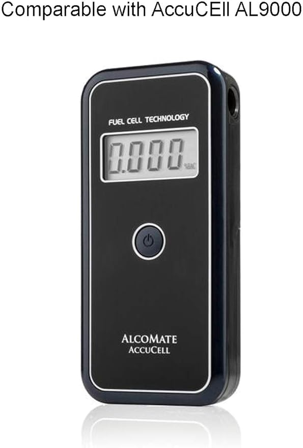 AlcoMate Standard Breathalyzer Mouthpieces – One-Way Flow for Maximum Accuracy | Fits Revo, Premium & Prestige | Reliable BAC Testing for Workplace, Home & Professional Use