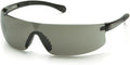Pyramex Provoq Safety Eyewear Blue Mirror Lens Black Temples