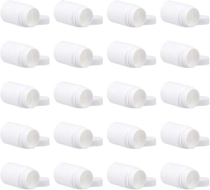 Waterproof Portable Pill Case 40Pcs Compact Moistproof Pill Holder Travel Medication Organizer 2.36X2.75X1.37In with Spiral Bottle Design