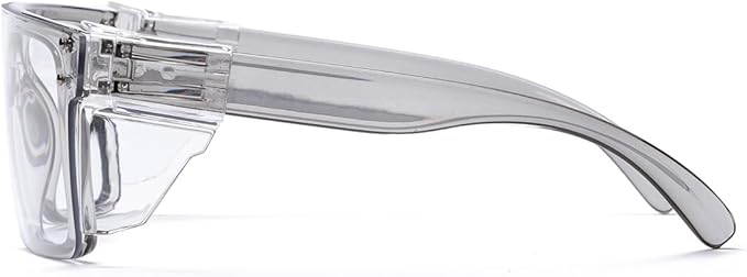 Photochromic Anti Bluelight UV400 Auto-Darkening Clear to Smoke Lens Transitional ANSI Z87.1 Safety SunglassesGlasses