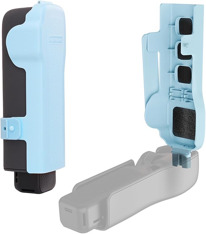 Cover Case for DJI Osmo Pocket 3 Accessories, Pocket 3 Gimbal/Lens/Screen Protector, with 3 CPL/ND Filters/SD Cards Storage Slots (Blue)