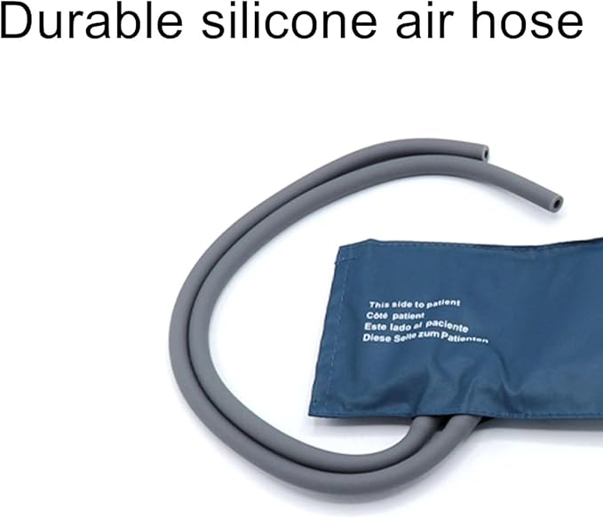 Blood Pressure PU Cuff with Dual Tubes for Neonate 6-11 cm, Reusable NIBP Replacement BP Cuff with Inner Airbag and Double Hose for NIBP Monitor Machine, No Connector