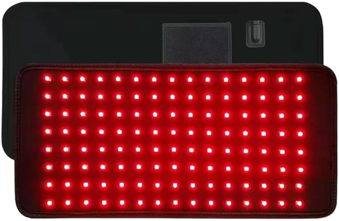 Red Light Therapy Pad for Body, 3-in-1 LED 660nm & 850nm Infrared Light Therapy Pad for Dogs, Shoulder, Back, Knee.with Timer Controller Gift for Women Men