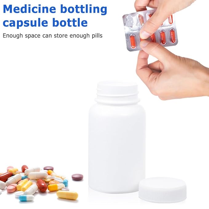 Portable Pill Case Moistproof Waterproof Pill Holder Lightweight Compact 3.34X1.85X1.85In Organizer for Travel Medicine Storage