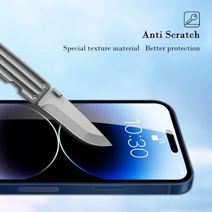 PERFECTSIGHT 2 Pack Compatible for iPhone 14 Pro Screen Protector 6.1 Inch, [ 6X Strogner ] HD Clear Premium Tempered Glass Case Friendly 9H Hardness Bubble Free Easy Installation