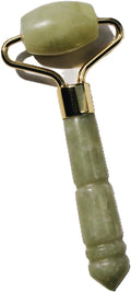 Mei Apothecary Mini Jade Face Roller - Authentic Jade Roller for Tension Relief, Puffiness & Radiant Skin, Relaxing Face Massager for All Skin Types
