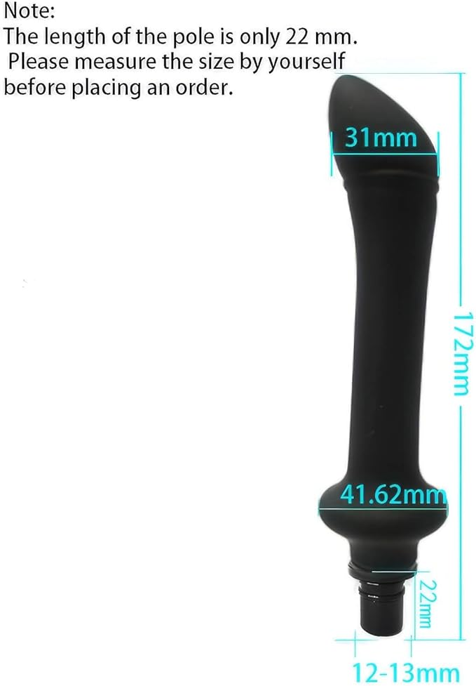 Massage Gun Attachments,Silicone Massage Gun Heads,Deep Tissue Percussion Trigger Point Massage Replacement Head, Plug and Play Comfort Tools (Color : C, Size : 12MM-13MM)