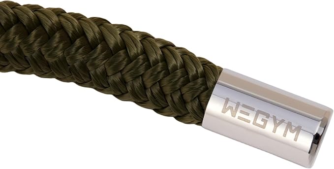 WeGym Flow Rope for Home Gym Cardio Exercise, Mobility, Wellness - Weighted Jump Rope for Freestyle Skipping - Cardio Workout Equipment
