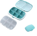 Daily Pill Organizer, MUQINGWAN Pill Box and Easy to Carry Convenient Pill. Vitamins. Fish Oil. Calcium Tablets. Supplement The Pill Tissue