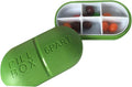 Healifty Travel Pill Cases Mini Medicine Case Purse Pill Case Portable Pocket Holder Organizer Container Capsule Travel Small Box Traveling Case