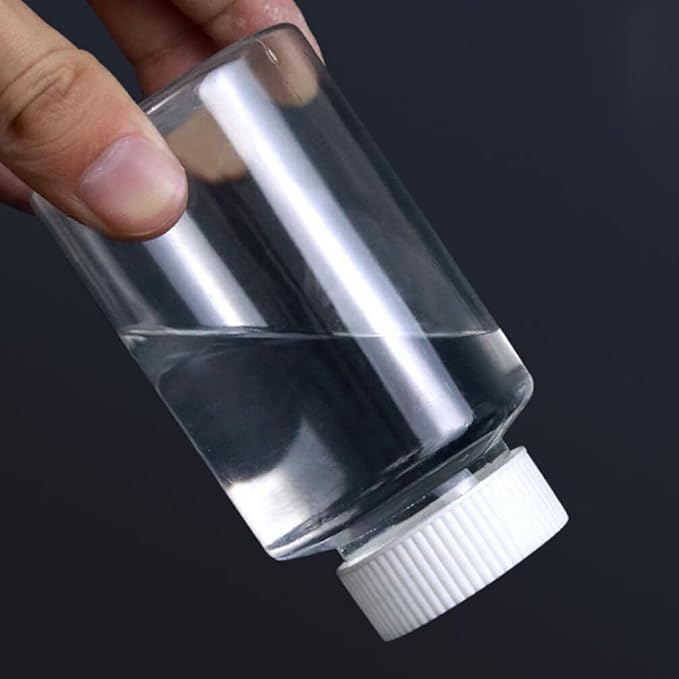Kichvoe 40 Pack Portable Clear Plastic Dispensing Bottles 3.14X1.77 Inch Small Pill Organizers Travel Medicine Containers for Camping Hiking Outdoor Use