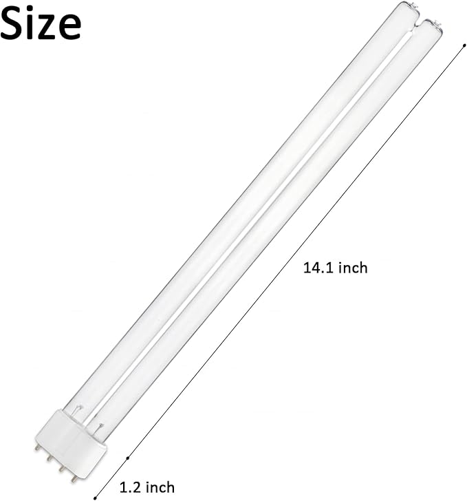 38 Watts UV Light Replacement Bulb Without Ozone for CTUV-38