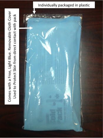 Cold & Hot Pack 5x10 with Removable Protective Sleeve Cover (1 Hot & Cold Pack)