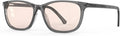 Bloomoak Rose Migraine Glasses,FL-Flex Light Sensitivity Relief Tinted Glasses for Indoor Fluorescent Glare/Women
