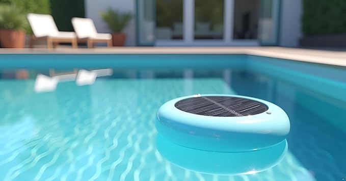 The CopperFlo Solar Pool Ionizer | Pool Cleaner, 85% Less Chlorine, for Pools up to 45,000 Gal, Lifetime Replacement Program