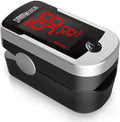 Deluxe SM-110 Finger Pulse Oximeter with Carry Case and Neck/Wrist Cord