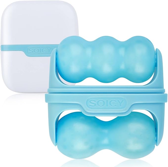 Ice Roller for Face,Eyes,Cooling to Tighten Brighten Complexion,Soothing Skin Care Tool,Massager Under Eye Puffiness,Gift for Women