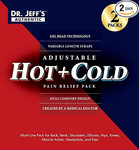 Set of 2 Large Ice Packs for Injuries, Ice Wrap Hot Pack for Pain Relief, Knee, Sciatica, Back, Migraine, Arthritis,Shoulder Pain Ice Pack-Neck Warmer-Set Includes 2 Ice Heat Packs,Extension Straps