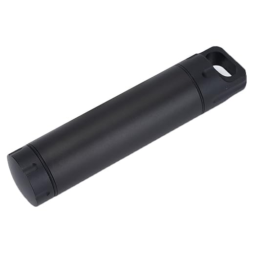 Brass EDC Tube Waterproof Pill Organizer