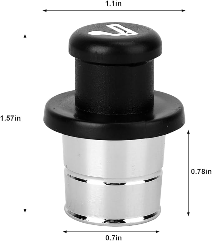 BESULEN Car Lighter Shape Secret Stash Pill Box, 2 Pcs Car Cigarette Lighter Shape Stash Container, Hidden Safe Secret Storage Box, Metal Plastic Case Pill Holder Diversion Organizer Compartment