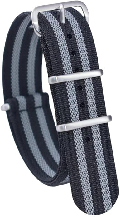 2026 New Replacement Band for Hume Health Band, 20mm Nylon Loop for Hume Band, Adjustable Soft Woven Nylon & Adjustable Clasp Buckle, Soft Breathable Sport Wristband for Fitness Tracker