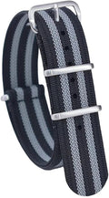 2026 New Replacement Band for Hume Health Band, 20mm Nylon Loop for Hume Band, Adjustable Soft Woven Nylon & Adjustable Clasp Buckle, Soft Breathable Sport Wristband for Fitness Tracker