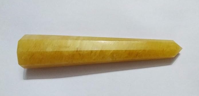 WholesaleGemShop 3 Inch Gemstones Obelisk Tower Jumbo Facet Aura Rock Crystal Natural Polished Earth Wand Spirit