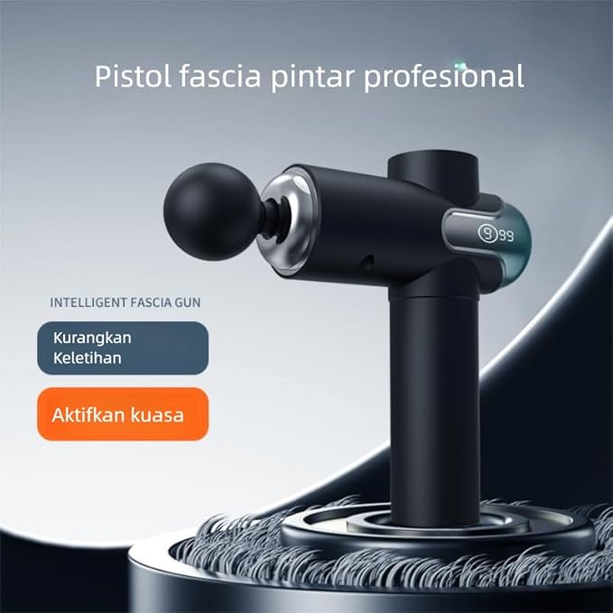 Smart massage gun, men's muscle massage gun, a professional massage for hitting the back, legs, neck, buttocks, etc., used to relieve muscle fatigue, relaxation, and a must-have for home fitness.