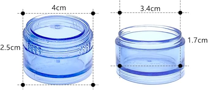 HaiSea Weekly Travel Pill Planner-Monthly Pill Organizer, Daily Month Pill Box-Separate AM/PM Compartments Colors Vary (Blue)