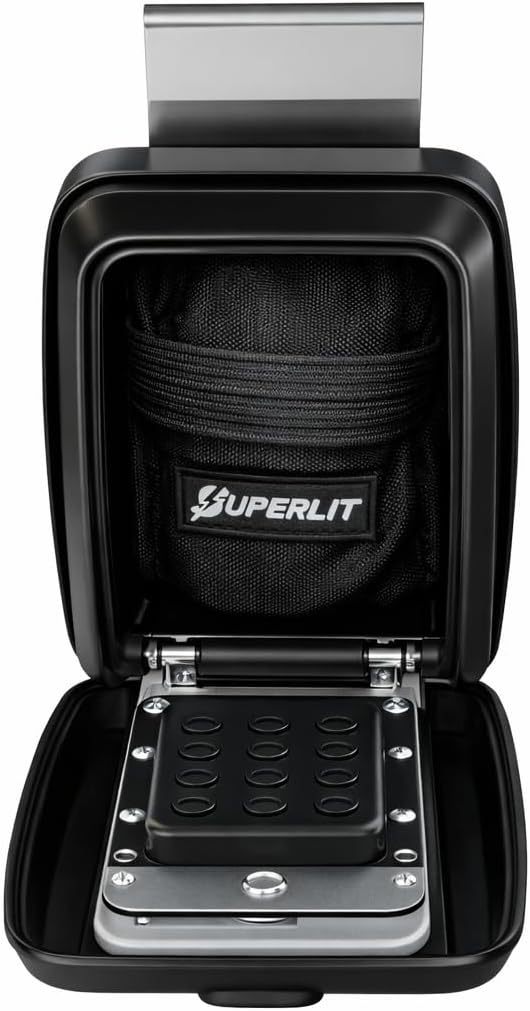 SUPERLIT Faraday Pouch for Key Fob, (2-pcs) Antitheft Car Keys Keyless Entry RFID Frequency Pouch Signal Blocker Protection Device, Remote Keys Starters Protector, Anti-Hacking Electronics Frequency